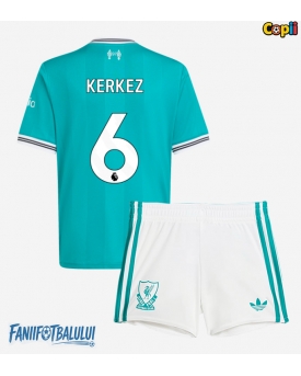 Liverpool Milos Kerkez #6 Echipament de Fotbal Replică 2025-26 Copii Treilea (+ Șorturi)